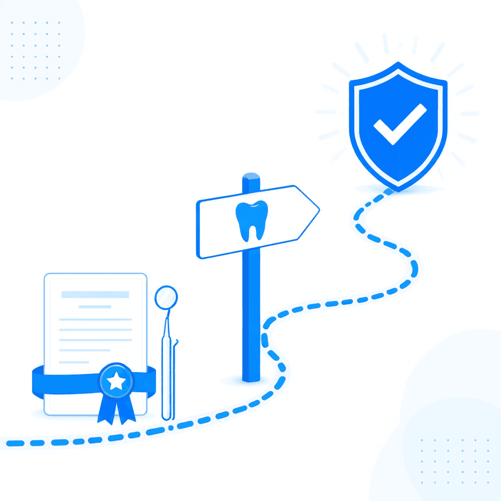 From iNBDE pass to state dental license pathway hero image